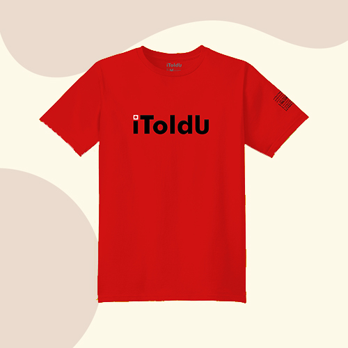 baju tshirt merah